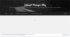 Desktop Screenshot of internetmanagerblog.com